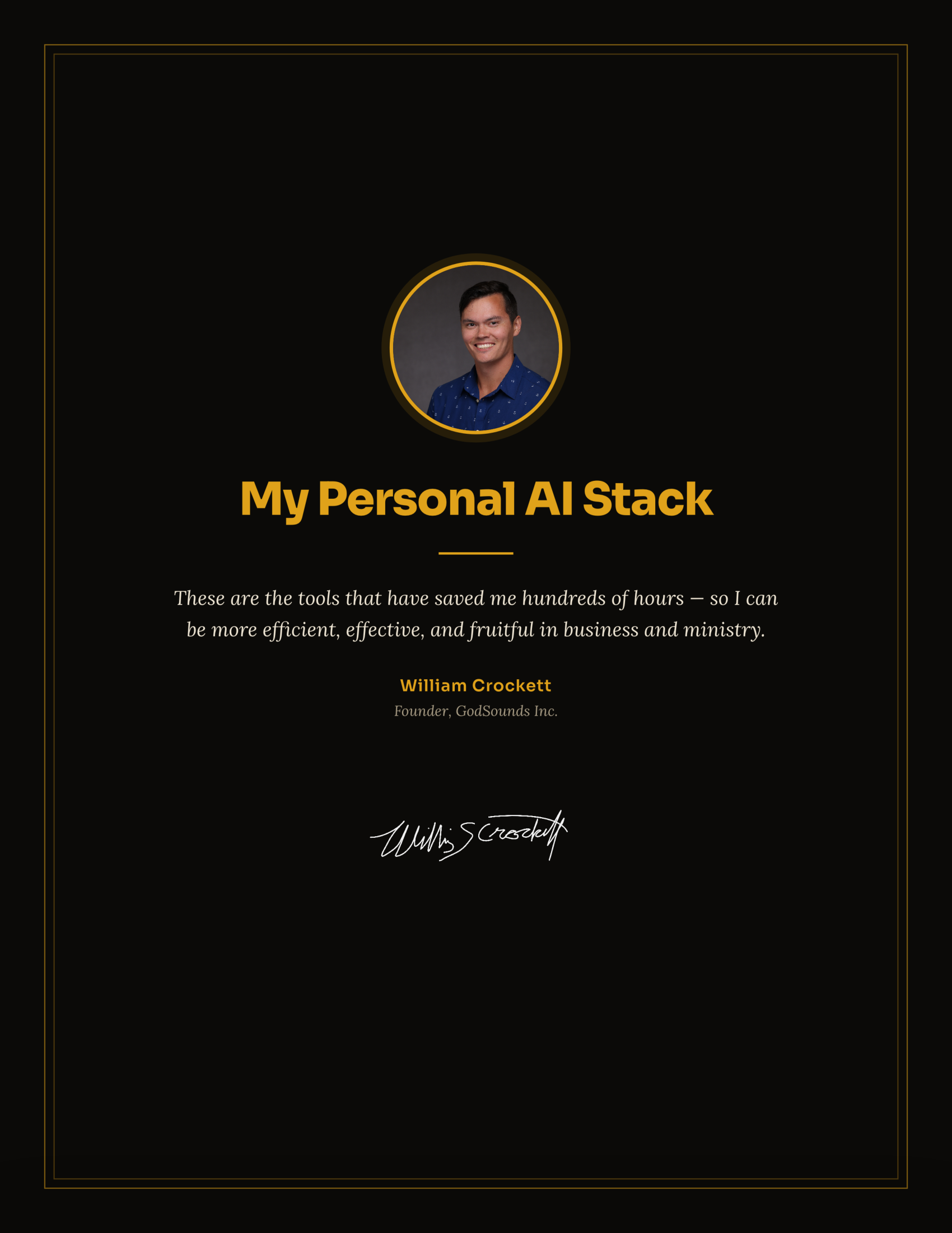 My Personal AI Stack — guide cover